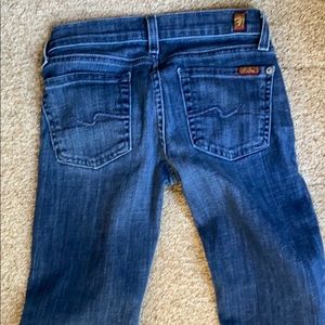 Girls 7 for All Mankind Boot Cut Jeans Size 10